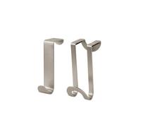 Spectrum 76624 Over-The-Drawer Cabinet Hook Brushed Nickel