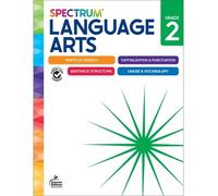 Spectrum Carson Dellosa Educat Spectrum Language Arts Workbook, Grad (Tascabile)