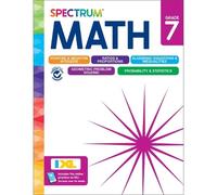 Spectrum Carson Dellosa Education Elise C Spectrum Math Workbook, Gr (Tascabile)