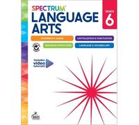 Spectrum Carson Dellosa Education Kris Spectrum Language Arts Workbo (Tascabile)