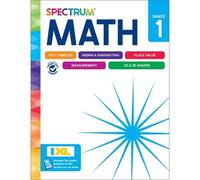 Spectrum Carson Dellosa Education Spectrum Math Workbook, Grade 1 (Tascabile)