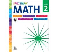 Spectrum Carson Dellosa Education Spectrum Math Workbook, Grade 2 (Tascabile)
