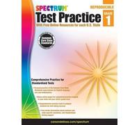 Spectrum Carson Dellosa Education Spectrum Test Practice, Grade 1 (Tascabile)