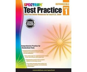 Spectrum Carson Dellosa Education Spectrum Test Practice, Grade 1 (Tascabile)