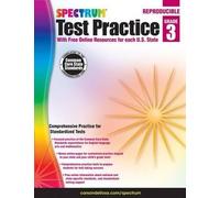 Spectrum Carson Dellosa Education Spectrum Test Practice, Grade 3 (Tascabile)