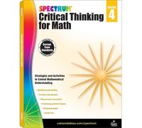 Spectrum Critical Thinking for Math, Grade 4