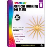 Spectrum Critical Thinking for Math, Grade 8 (Tascabile)