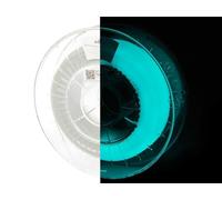 Spectrum - Filamento PLA GLOW 1.75mm, BLUE 0.5kg Spule, Materiali di stampa per stampanti 3D, 3D Printer Printing Materials