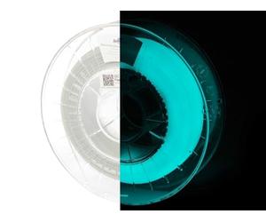 Spectrum - Filamento PLA GLOW 1.75mm, BLUE 0.5kg Spule, Materiali di stampa per stampanti 3D, 3D Printer Printing Materials