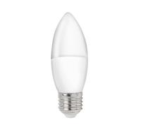 Spectrum Lampada a candela a LED, attacco E27, 1 W, equivalente a 10 W, 3000 K, bianco caldo
