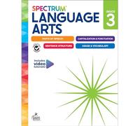 Spectrum Carson Dellosa Educat Spectrum Language Arts Workbook, Grad (Tascabile)