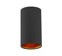 Spectrum LED Plafoniera moderna CHLOE con montaggio a soffitto, GU10, nero