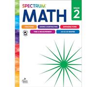 Spectrum Carson Dellosa Education Spectrum Math Workbook, Grade 2 (Tascabile)