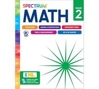 Spectrum Carson Dellosa Education Spectrum Math Workbook, Grade 2 (Tascabile)