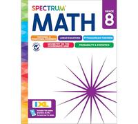 Elise Craver Carson Dellosa Education Spe Spectrum Math Workbook, Gr (Tascabile)