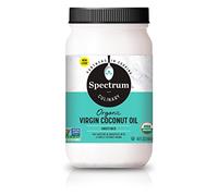 Spectrum Olio di cocco, biologico non raffinato, barattolo da 396,9 g (confezione da 3)