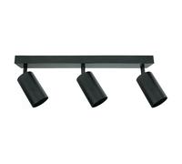 Spectrum Soffitto Madara Mini Base Nero 3 X GU10 Rotabile & Orientabile [EEK: x]