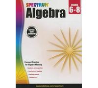 Spectrum Algebra Grades 6-8