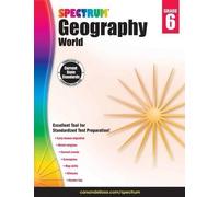 Spectrum Spectrum Geography, Grade 6 (Tascabile)