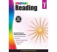Spectrum Spectrum Reading Workbook, Grade 7 (Tascabile)