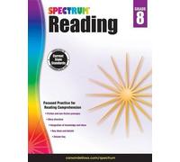 Spectrum Spectrum Reading Workbook, Grade 8 (Tascabile)
