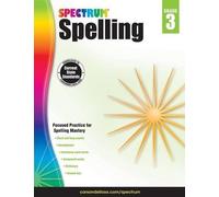 Spectrum Spectrum Spelling, Grade 3 (Tascabile)