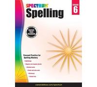 Spectrum Spectrum Spelling, Grade 6 (Tascabile)
