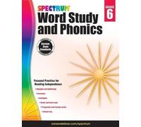 Spectrum Spectrum Word Study and Phonics, Grade 6 (Tascabile)