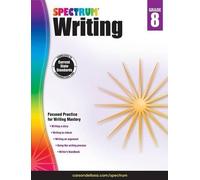 Spectrum Spectrum Writing, Grade 8 (Tascabile)