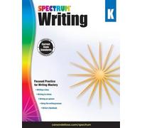 Spectrum Spectrum Writing, Grade K (Tascabile)