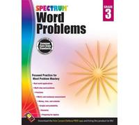 Spectrum Word Problems, Grade 3 (Tascabile)