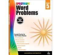 Spectrum Word Problems, Grade 5 – Tascabile
