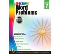 Spectrum Word Problems, Grade 7 (Tascabile)