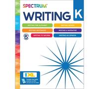 Spectrum Writing Workbook, Grade K