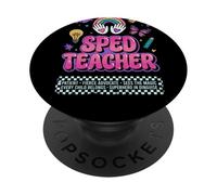 SPED Teacher - Grafica per l'inclusione dell'insegnante PopSockets PopGrip Adesivo