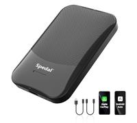 Spedal Adattatore 2 in 1 da Cablato a Wireless CarPlay e Adattatore Wireless per Android, Riconnessione Automatica per Auto con Cavo di Fabbrica OEM CarPlay e Android Auto