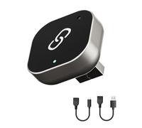 Spedal Adattatore Carplay Wireless per iPhone, 2025 Upgrade Adapter CarPlay Dongle, Converte Carplay da cablato in Wireless, Supporta iOS 10+, USB C/A, Plug & Play (Argento)