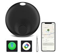 Spedal Smart Tracker Tag Android, Localizzatore Bluetooth Compatibile Google Funzioni Trova, Trova Oggetti e Chiavi/Bagagli/Valigie/Zaini/Portafogli (1 Black)