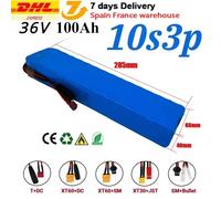 Spedizione dalla francia 36V 100Ah 18650 batteria al litio ricaricabile 10 s3p 1000W con BMS per batteria per Scooter da bicicletta