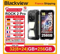 [Spedizione dalla Francia] Blackview ROCK 2 Pro Smartphone Robusto 8GB+256GB 6.67'' IPS Android 16 15000mAh 33W 5G Impronta Digitale NFC