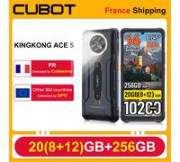 [Spedizione dalla Francia] Cubot KingKong ACE 5 Smartphone Robusto 20GB(8+12) RAM 256GB ROM Android 16 10200mAh 6.745" 120Hz NFC