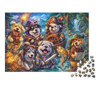 Spedizione Gioiosa Puzzle 1000 Pezzi,dai 14 Anni,Idea Regalo,Antistress Cane,Adulti E Ragazzi,Sfida Impossibile,Decorazione Casa,Cartone Di Qualità,Gioco Educativo 70x50cm