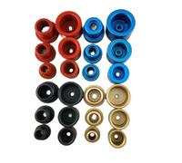Spedizione gratuita 20/25/32mm colorato 3 pz/set parti di saldatura medie muoiono testa, PPR,PE,PB tubo dell'acqua saldatura ugello saldatura stampo