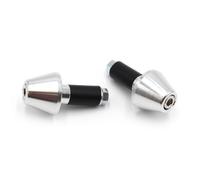 Spedizione Gratuita Contrappesi Manubrio V Parts Alluminio 13,5 Argento Per Moto