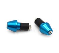 Spedizione Gratuita Contrappesi Manubrio V Parts Alluminio 17,5 Blu Per Moto