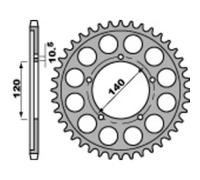 Spedizione Gratuita Corona PBR Acciaio C45 Standard 4409-530 Per Moto Ricambi