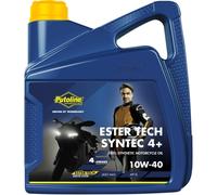 Spedizione Gratuita Garrafa Putoline Ester Tech SYNTEC 4+ 10W-40 4 L Moto Motore