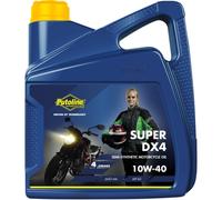 Spedizione Gratuita Garrafa Putoline Super DX4 10W-40 4 L Moto Motor Ricambi