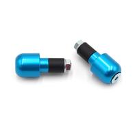 Spedizione Gratuita Gioco Contrappesi Manubrio V Parts Alluminio Ø13.5mm Blu Per