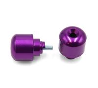 Spedizione Gratuita Gioco Contrappesi Manubrio V Parts Alluminio Viola Per Moto